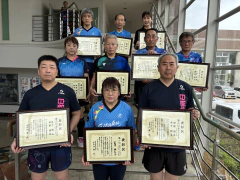 全九州ラージ　ベスト４入賞者表彰
