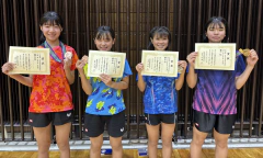 11/22　全九州中学(個人)予選　結果