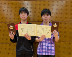 4/25～26　佐賀県高等学校卓球選手権大会　結果