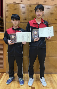 4/26～27　佐賀県高等学校卓球選手権大会　結果