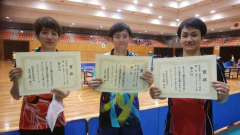 高校学年別卓球大会と県後期オープン大会　結果