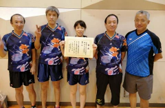 佐賀県ラージボール卓球選手権大会（団体の部）　結果