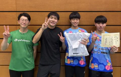 10/10　後期クラブ対抗卓球大会　結果