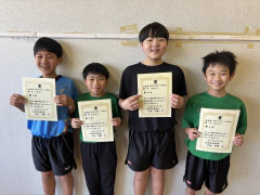 3/7　小学生オープン卓球大会　結果