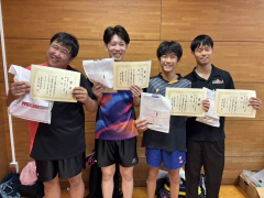 9/15　佐賀県後期オープン卓球大会　結果