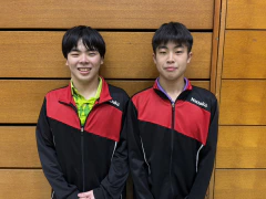 11/30 全九州卓球選手権大会(一般の部)県予選　結果