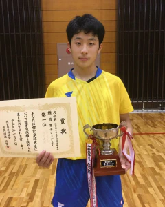 佐賀県中学生卓球選手権大会（個人）結果