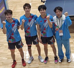 わたSHIGA輝く国スポ2025　4日目　成年男子3大会連続4強入り！少年女子ベスト16！