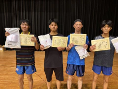 9/21　佐賀県後期オープン卓球大会　結果
